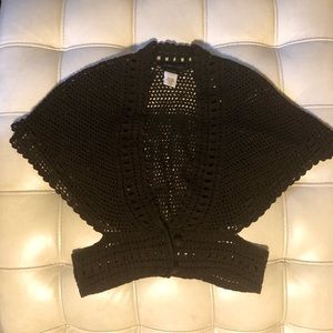BCBG Knit Sweater/ Top Brown-Small